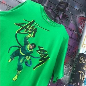 Stussy x marvel t-shirt